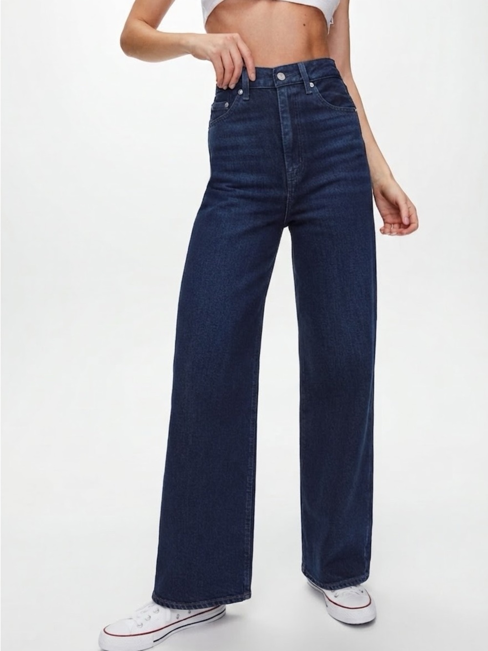 Levi’s Sz 30 High Loose Dark Wash Denim Relaxed Jeans